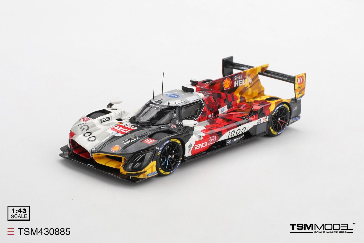 1:43 TSM - BMW M Hybrid 4.0L Turbo V8 Team WRT #20 24h Le Mans 2025 R. Frijns - R. Rast - S. Van Der Linde