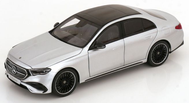 1:18 iScale - 2023 Mercedes-Benz E-Class (W214) AMG Line Silver 1:18 iScale - 2023 Mercedes-Benz E-Class (W214) AMG Line Silver