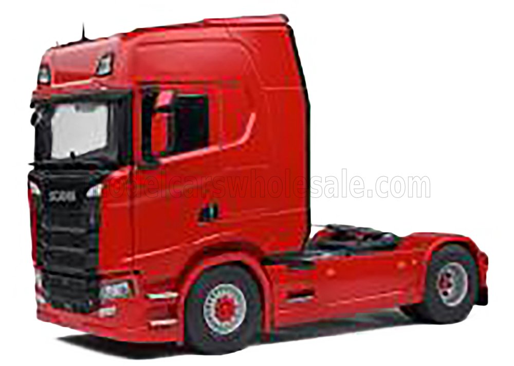 1:43 Solido - 2023 Scania S580 Truck Highline 2-Axle Red