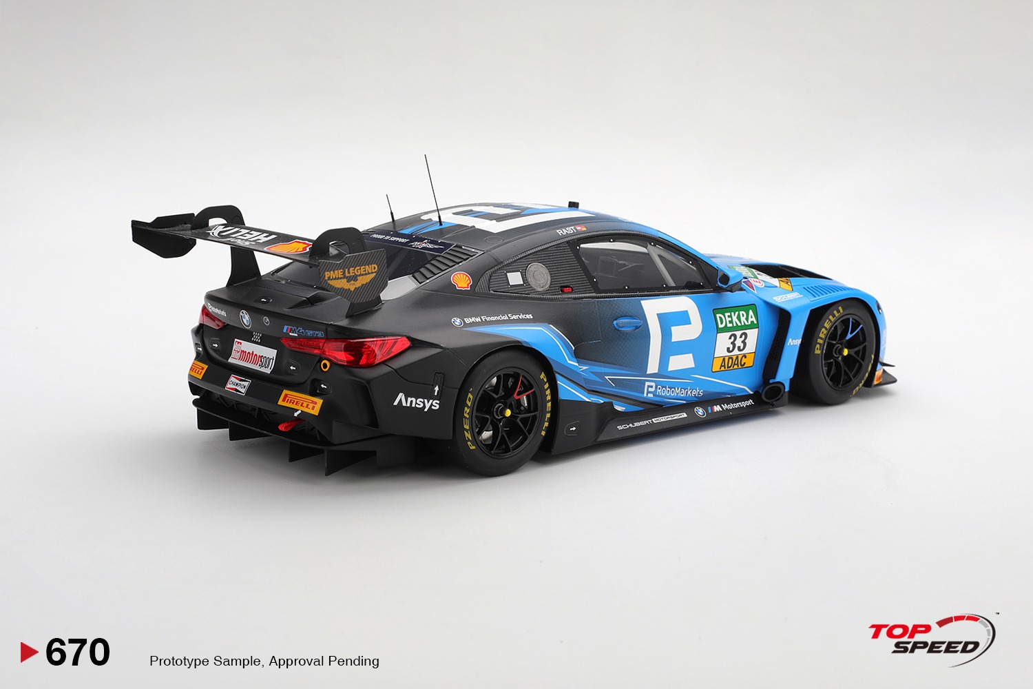 1:18 TSM - BMW 4-Series M4 GT3 Team Schubert Motorsport #33 Winner Race 1. DTM Race Zandvoort 2025 R. Rast