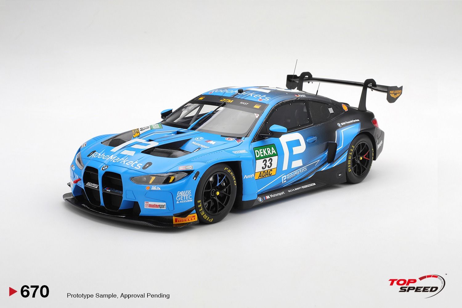 1:18 TSM - BMW 4-Series M4 GT3 Team Schubert Motorsport #33 Winner Race 1. DTM Race Zandvoort 2025 R. Rast