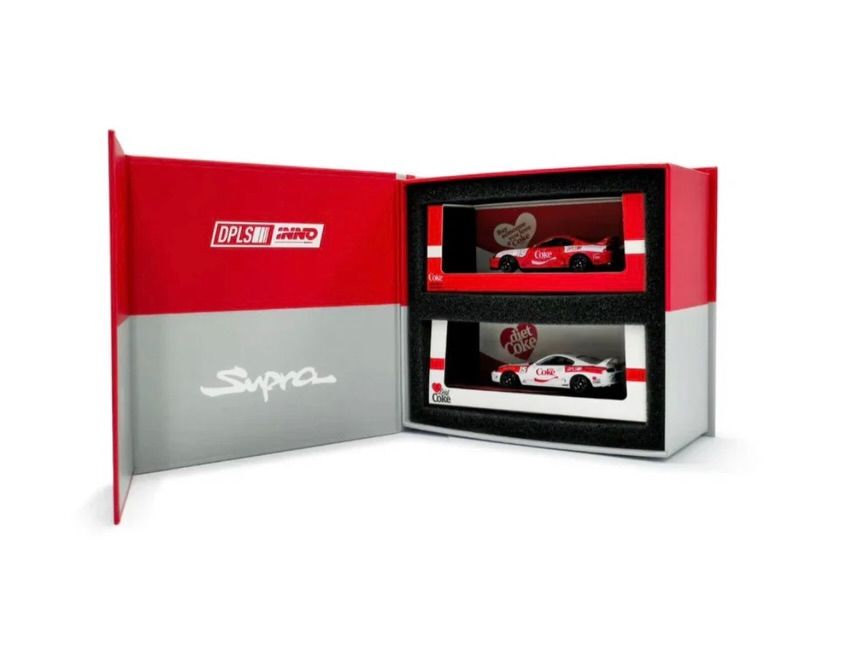 1:64 DPLS - Toyota Supra (A80) Box Set *DPLS x Inno64* *TMCS 2025 Event Edition*