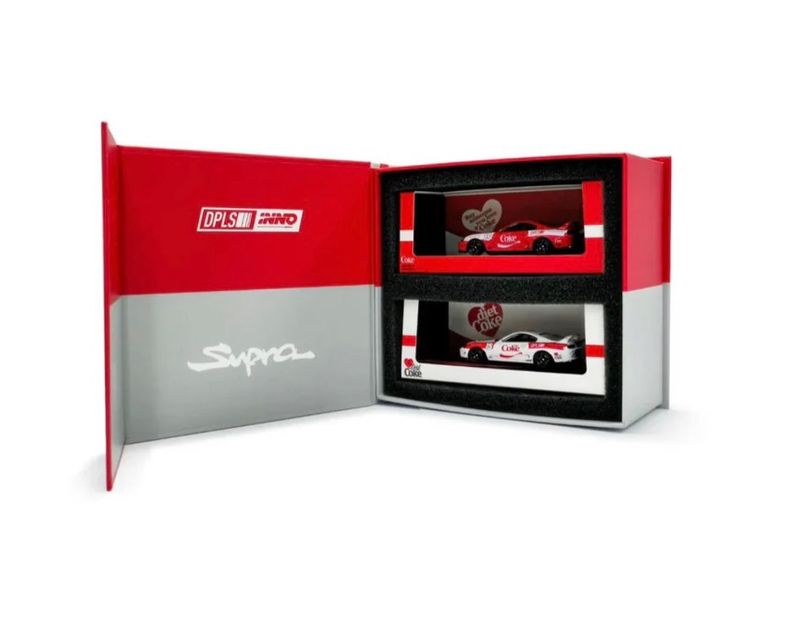 1:64 DPLS - Toyota Supra (A80) Box Set *DPLS x Inno64* *TMCS 2025 Event Edition*
