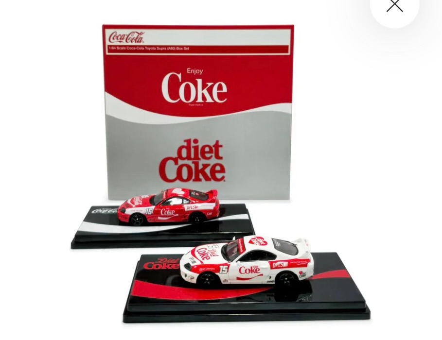1:64 DPLS - Toyota Supra (A80) Box Set *DPLS x Inno64* *TMCS 2025 Event Edition*