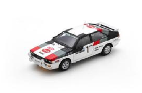 1:43 Spark - Audi Quattro #1 2nd Rallye Monte Carlo 1982 H. Mikkola - A. Hertz