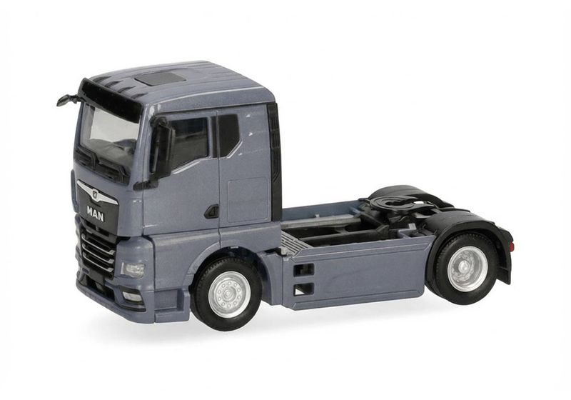 1:87 Herpa - MAN TGX GN Zugmaschine 2achs, grau 1:87 Herpa - MAN TGX GN Zugmaschine 2achs, grau