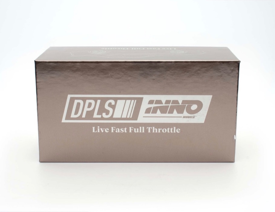 1:64 DPLS - Nissan Skyline GT-R (R33) *DPLS x Inno64*, white/black , purple chrome *TMCS 2025 Event Edition*