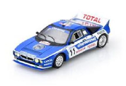 1:43 Spark - Lancia 037 Rally #11 6th Tour de Corse 1984 J-C. Andruet - M. Rich-Place