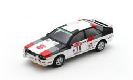 1:43 Spark - Audi Quattro #14 Winner Rallye Sanremo 1981 M. Mouton - F. Pons