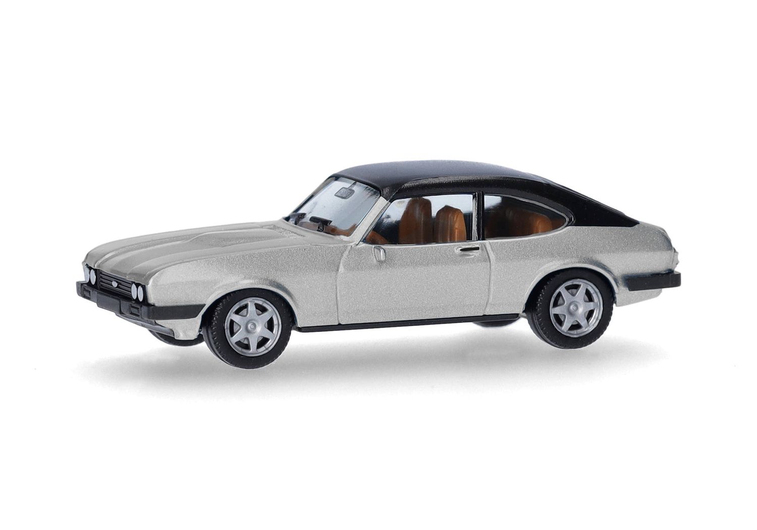 1:87 Herpa - Ford Capri Vinyldach, stratossilber