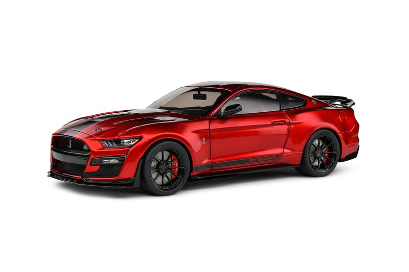 1:18 Solido - 2023 Shelby Mustang GT500 KR, Red 1:18 Solido - 2023 Shelby Mustang GT500 KR, Red