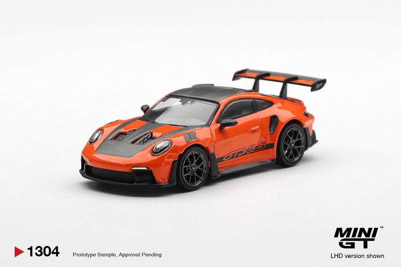 1:64 Mini GT - 2024 Porsche 911 (992) GT3 RS Weissach Package, Gulf orange 1:64 Mini GT - 2024 Porsche 911 (992) GT3 RS Weissach Package, Gulf orange