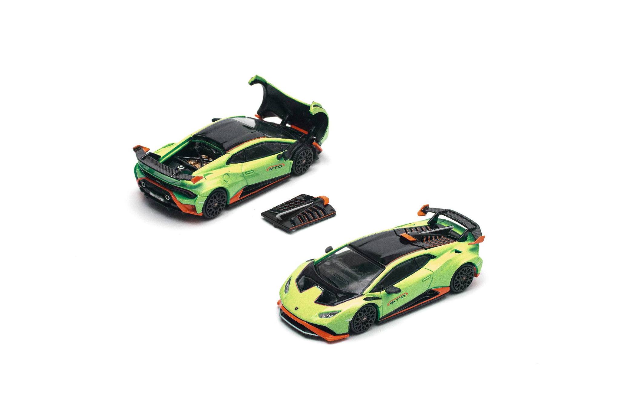 1:64 Pop Race Limited - Lamborghini Huracan STO, verde citrea/aracio dac *Enigma Exclusive*