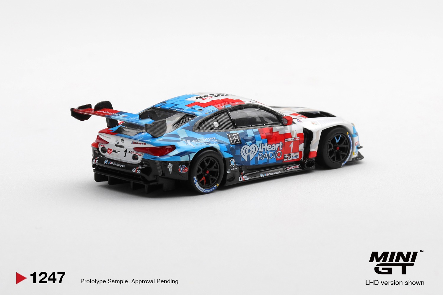 1:64 Mini GT - 2025 BMW M4 GT3 EVO #1 Paul Miller Racing Daytona 24hrs