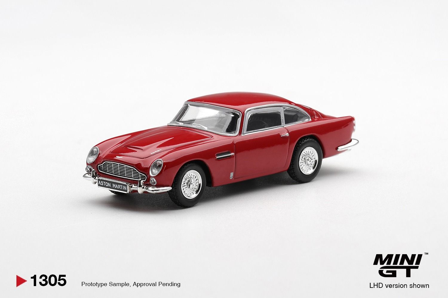 1:64 Mini GT - 1965 Aston Martin BD5, fiesta red