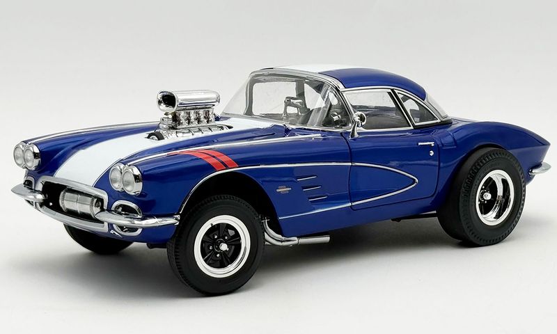 1:18 ACME - 1961 Chevrolet Corvette Grand Sport Gasser 1:18 ACME - 1961 Chevrolet Corvette Grand Sport Gasser
