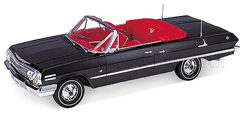 1:18 Welly - 1963 Chevrolet Impala Cabriolet Black