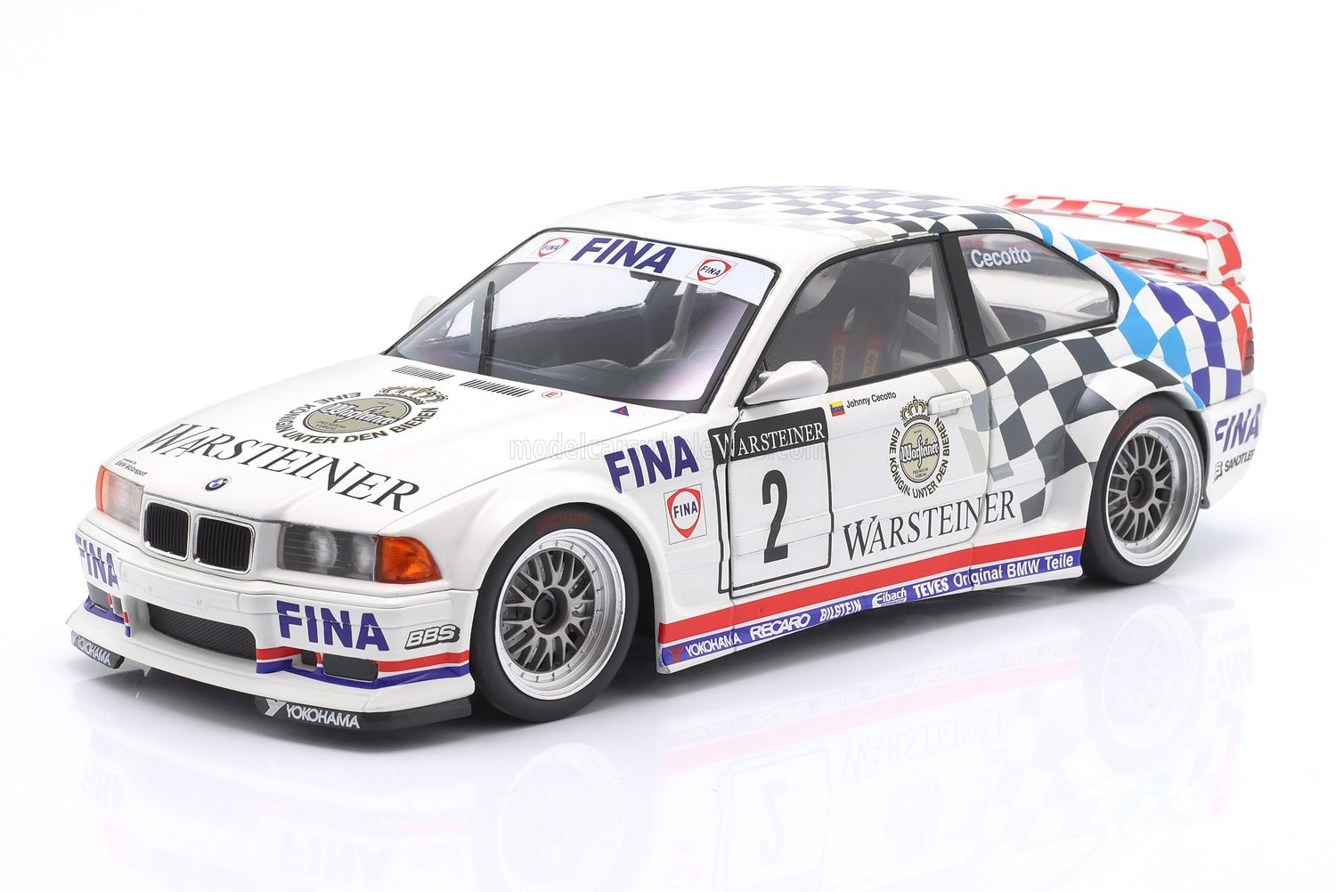 1:18 Werk83 - BMW 3-Series M3 GTR (E36) #7 Winner ADAC GT-Cup Season 1993 J. Cecotto