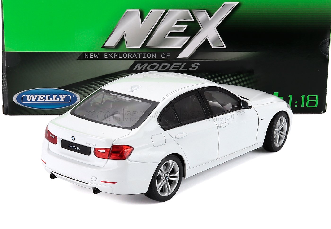 1:18 Welly - 2012 BMW 3-Series 335i (F30) White