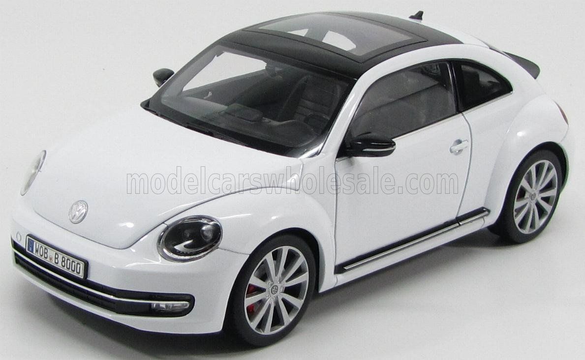 1:18 Welly - 2012 Volkswagen New Beetle White