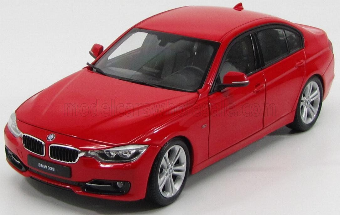 1:18 Welly - 2012 BMW 3-Series 335i (F30) Red