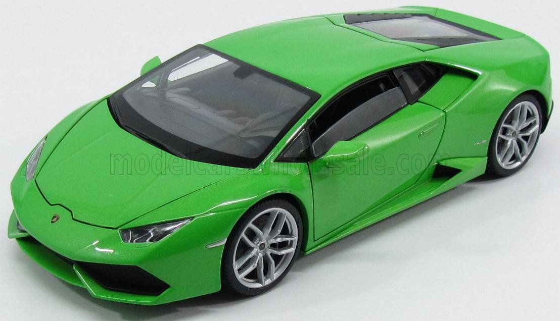 1:18 Welly - 2014 Lamborghini Huracán LP610-4 Green Metallic