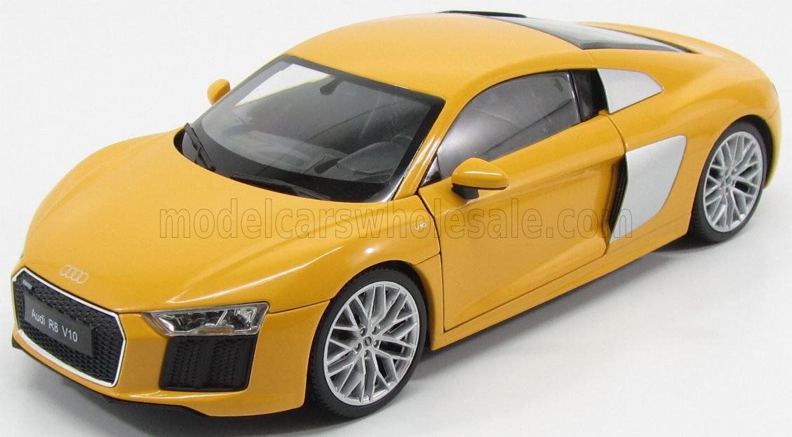 1:18 Welly - 2016 Audi R8 V10 Plus Coupe Yellow