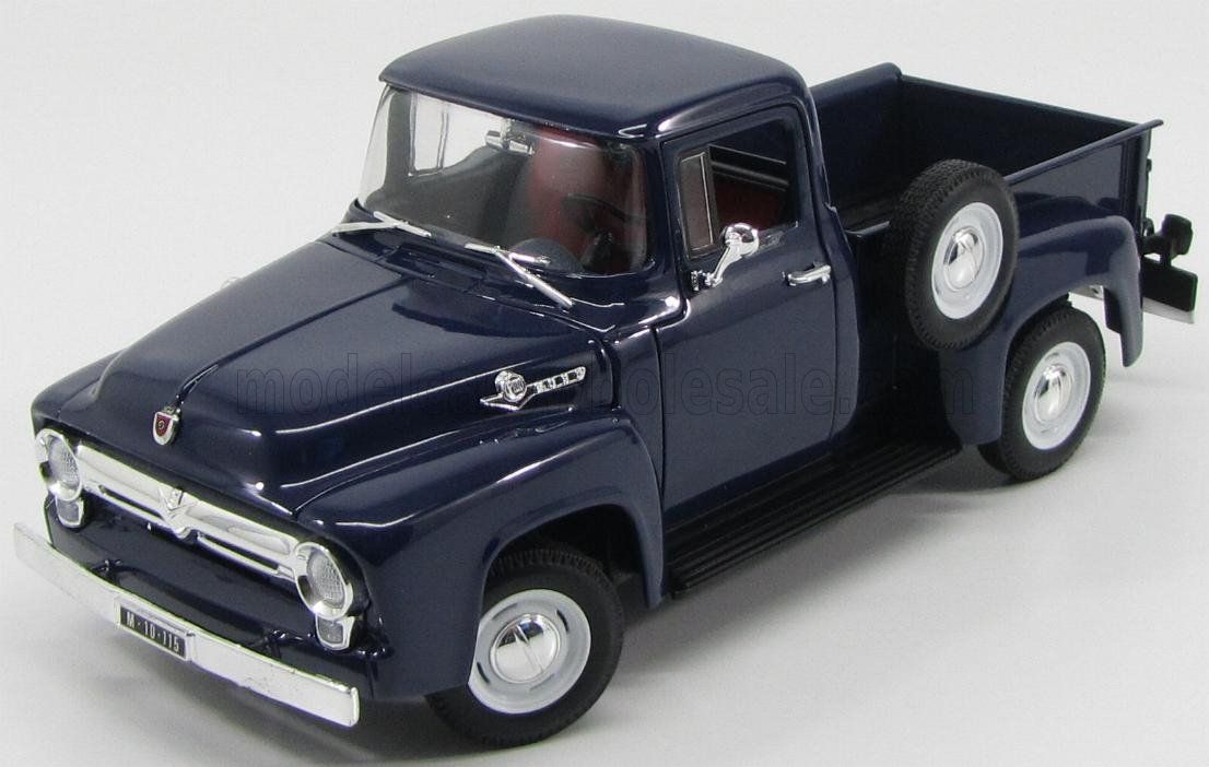 1:18 Welly - 1956 Ford F-100 Pick-Up Blue