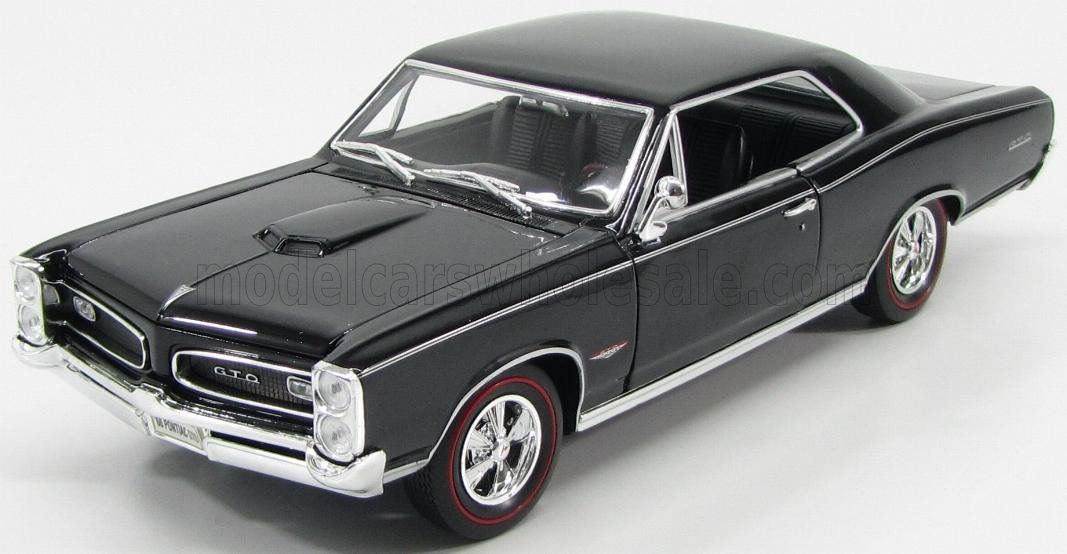 1:18 Welly - 1966 Pontiac GTO Coupe Black