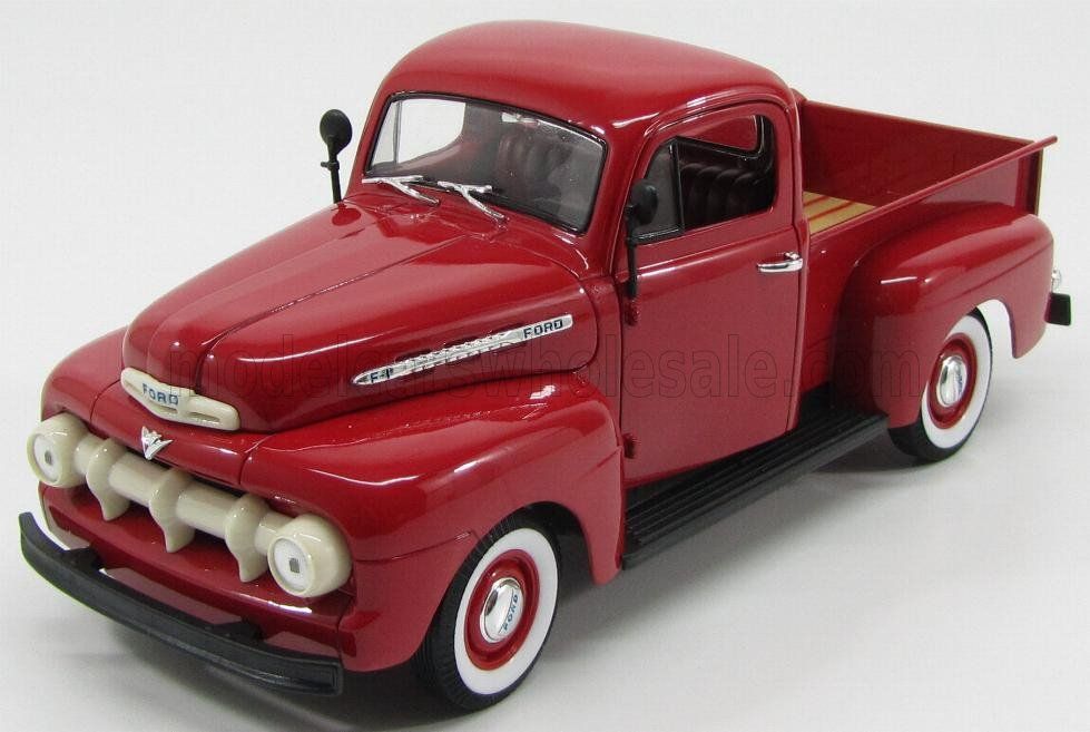 1:18 Welly - 1951 Ford F-1 Pick-Up Red