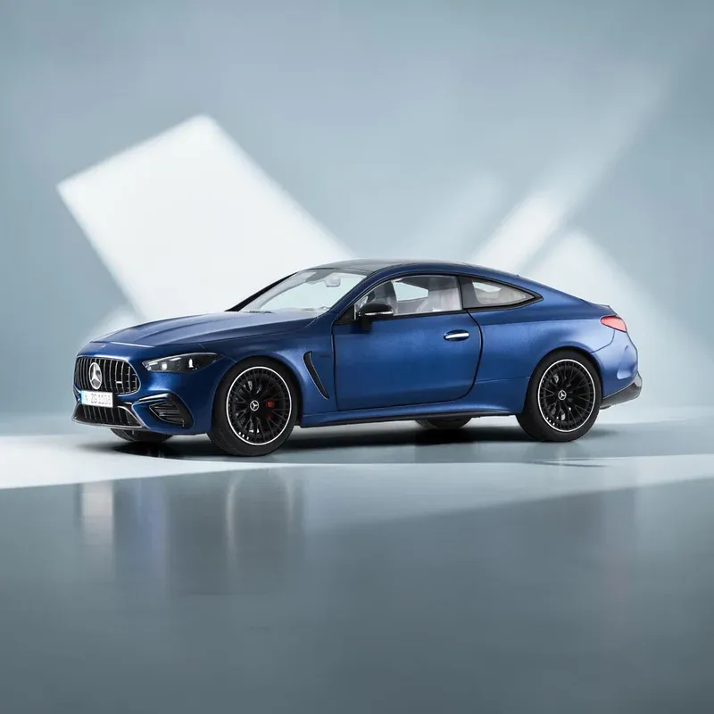 1:18 iScale - 2024 Mercedes-Benz CLE-Class CLE53 AMG Coupe Spectral Blue