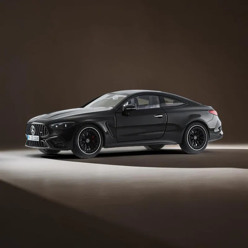 1:18 iScale - 2024 Mercedes-Benz CLE-Class CLE53 AMG Coupe Obsidian Black