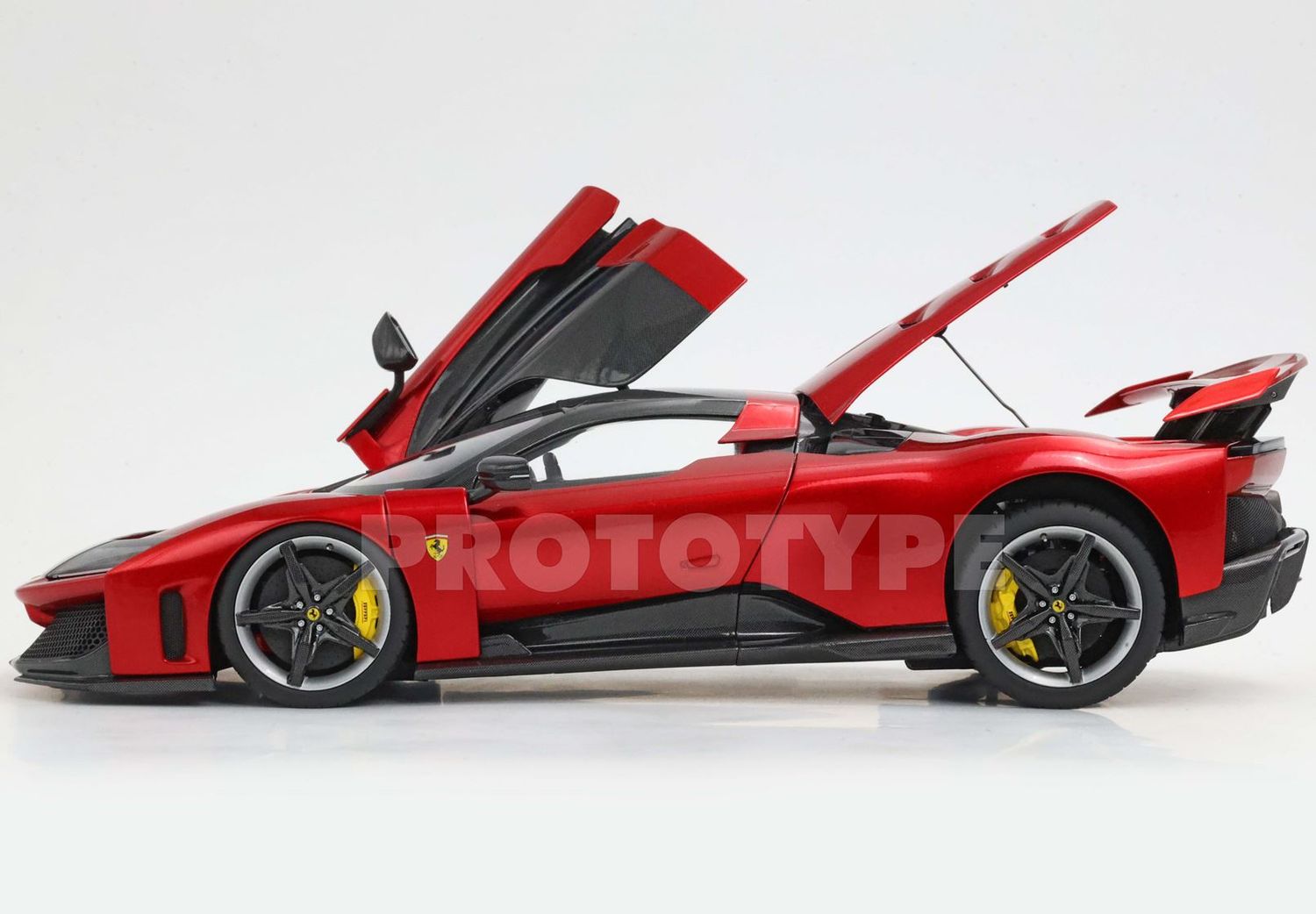 1:18 BBR - 2024 Ferrari F80 Rame Rosso Supercar Red Metallic *Bicolor Wheels*