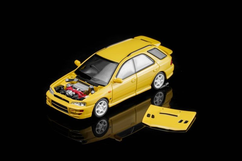 1:64 Motorhelix - Subaru lmpreza Wagon WRX STi Version VI, cashmere yellow
