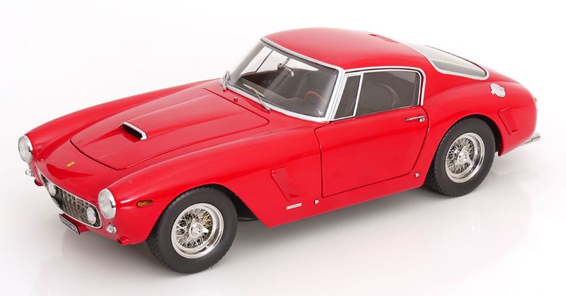 1:12 KK Scale - Ferrari 250 GT SWB Competizione Plain Body Version 1961 rot