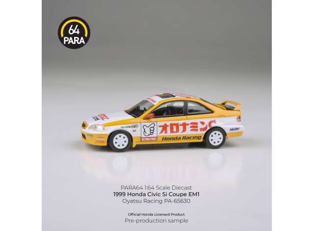 1:64 Para64 - 1999 Honda Civic EM1 Team Oyatsu Racing