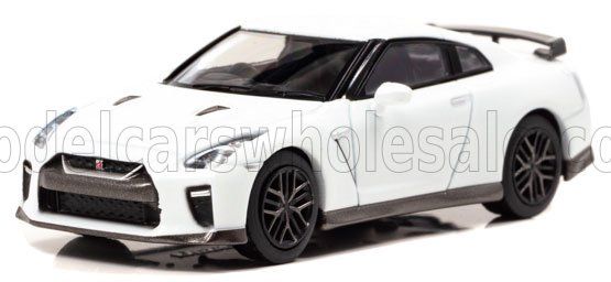 1:64 Car-Nel - 2019 Nissan GT-R (R35) Limited Edition Of 50 Units Special Edition White