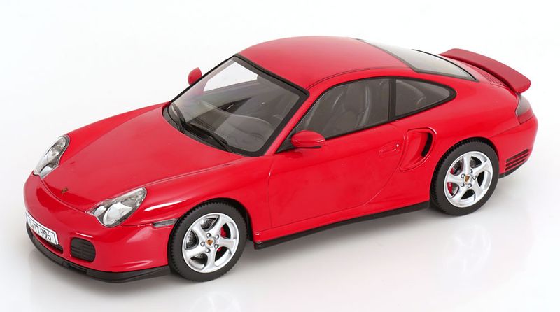 1:18 KK Scale - Porsche 911 (996) Turbo 2000 rot