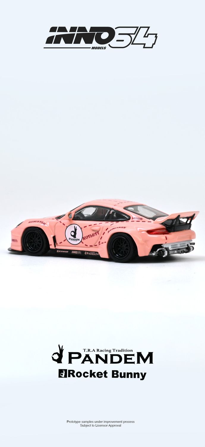 1:64 Inno64 - Pandem 997 *Pink pig*, pink