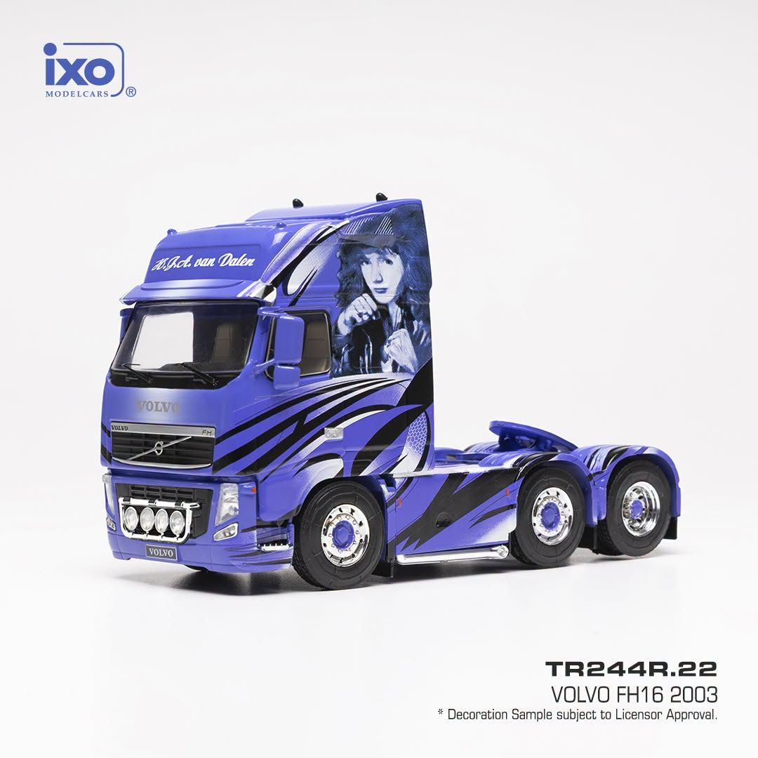 1:43 Ixo - 2003 Volvo FH16 Purple Decor 1:43 Ixo - 2003 Volvo FH16 Purple Decor