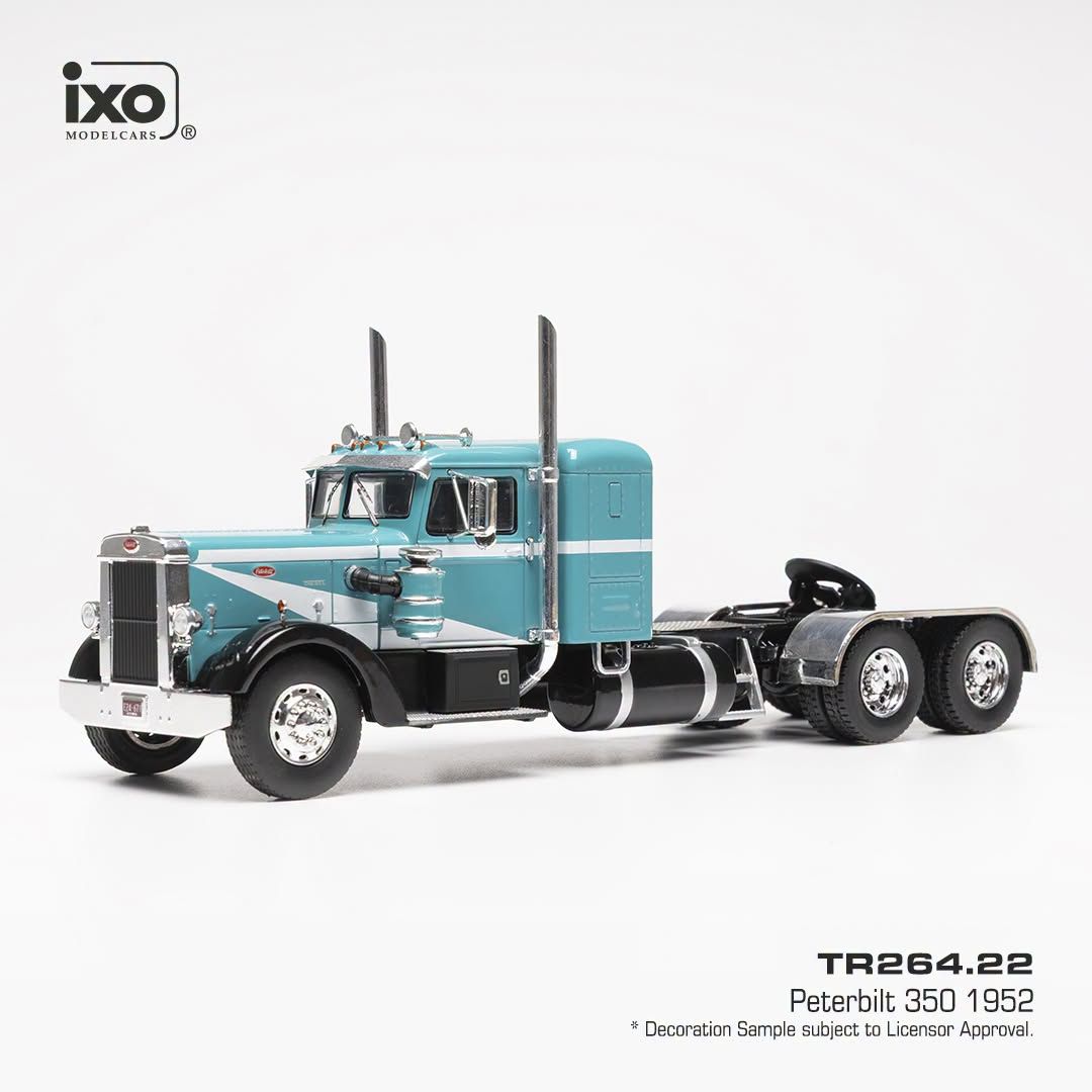 1:43 Ixo - 1952 Peterbilt 350 Turquoise 1:43 Ixo - 1952 Peterbilt 350 Turquoise