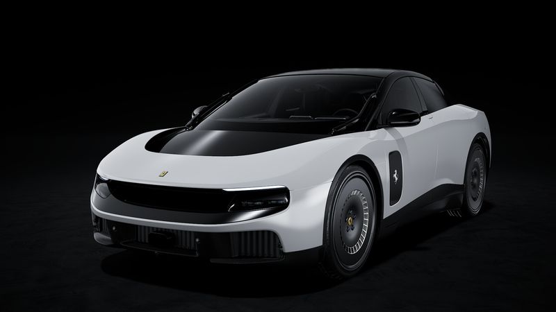1:43 Looksmart - 2026 Ferrari Luce Bianco Artico