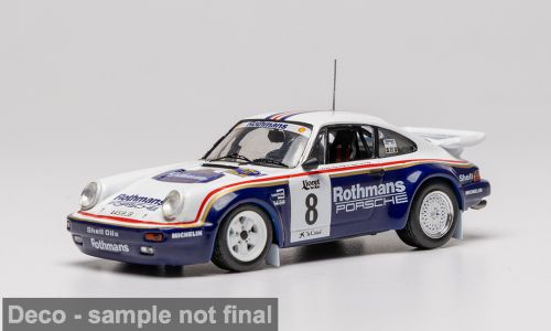 1:43 Ixo - Porsche 911 SC/RS #8 Rally Costa Brava 1985 B. Béguin - J.-J. Lenne