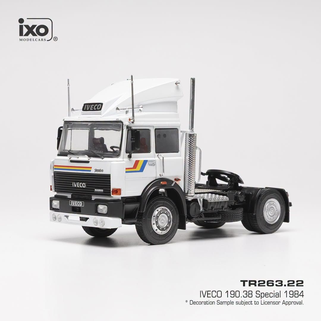 1:43 Ixo - 1984 Iveco Turbo Star 190-42 White 1:43 Ixo - 1984 Iveco Turbo Star 190-42 White