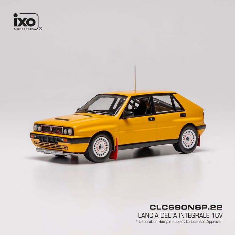 1:43 Ixo - 1989 Lancia Delta Integrale 16V Dark Yellow 1:43 Ixo - 1989 Lancia Delta Integrale 16V Dark Yellow
