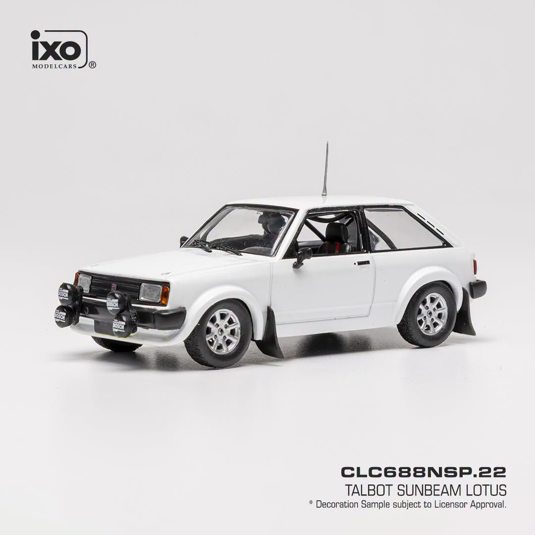 1:43 Ixo - 1981 Talbot Sunbeam Lotus White
