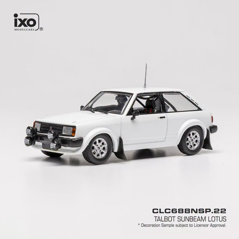 1:43 Ixo - 1981 Talbot Sunbeam Lotus White 1:43 Ixo - 1981 Talbot Sunbeam Lotus White
