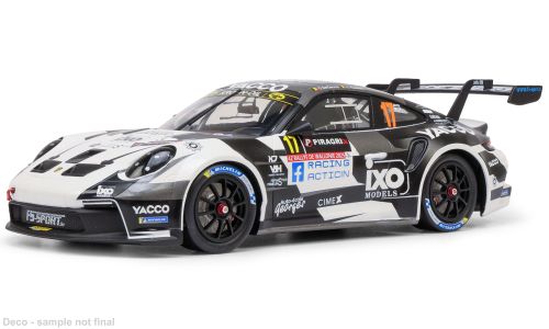 1:43 Ixo - Porsche 992 #17 Rallye Wallonien 2025 C. De Cecco