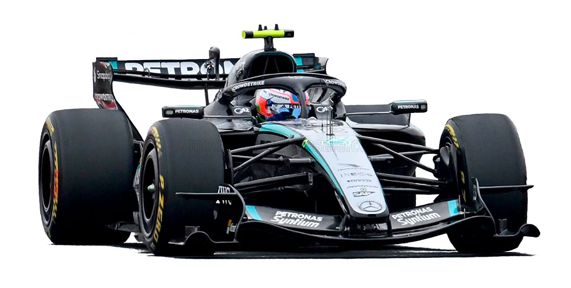 1:18 Bburago - Mercedes GP F1 W17E Performance Team AMG Petronas #12 Season 2026 A.K. Antonelli *Mit Vitrine*