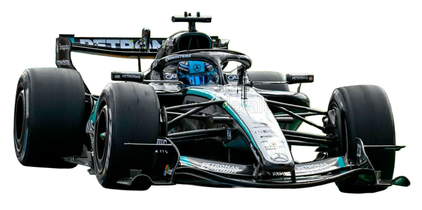 1:18 Bburago - Mercedes GP F1 W17E Performance Team AMG Petronas #63 Season 2026 G. Russell *Mit Vitrine*